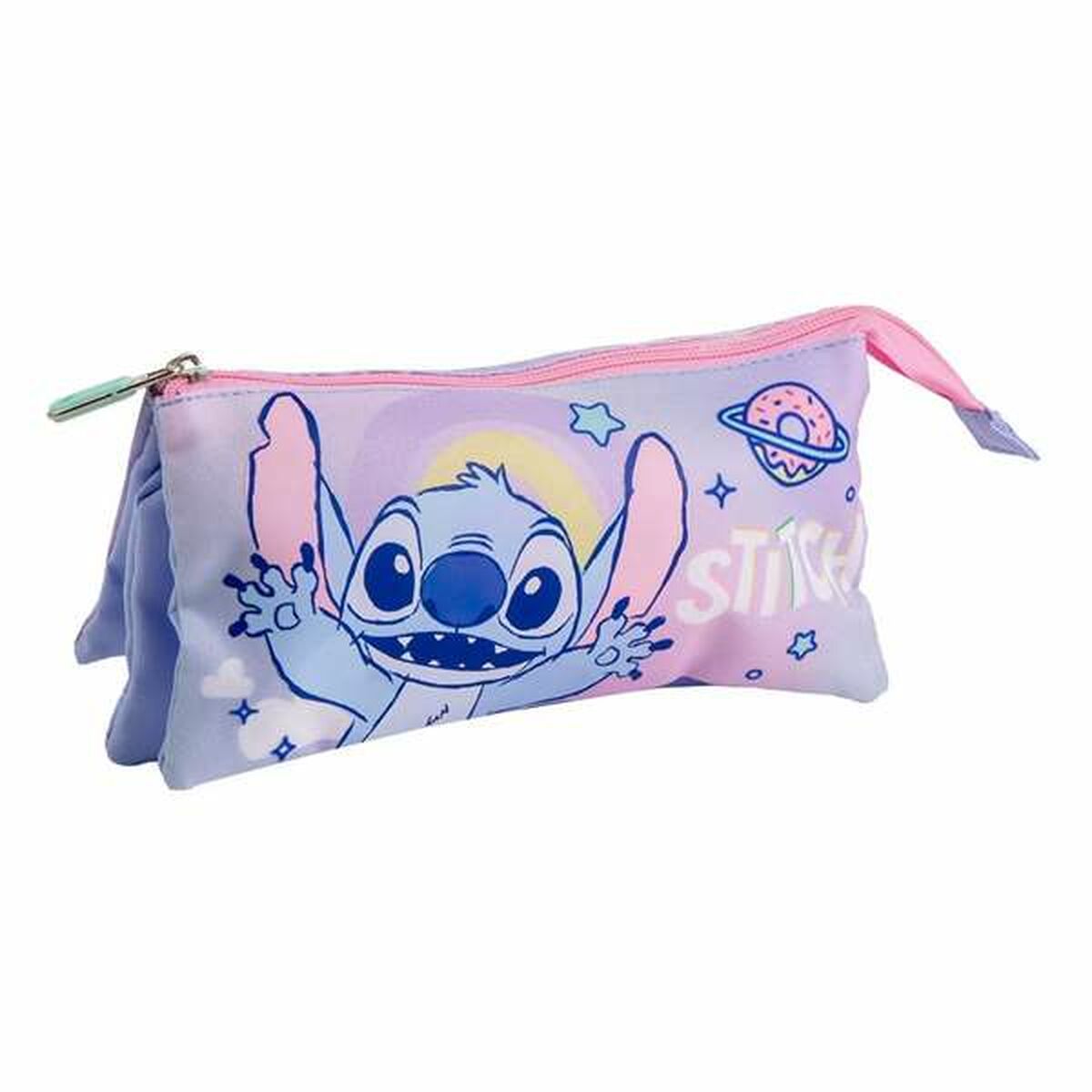 Geantă Universală Stitch Liliachiu 2,2 x 1,1 x 22,5 cm - Birou și papetărie, Material școlar și educațional