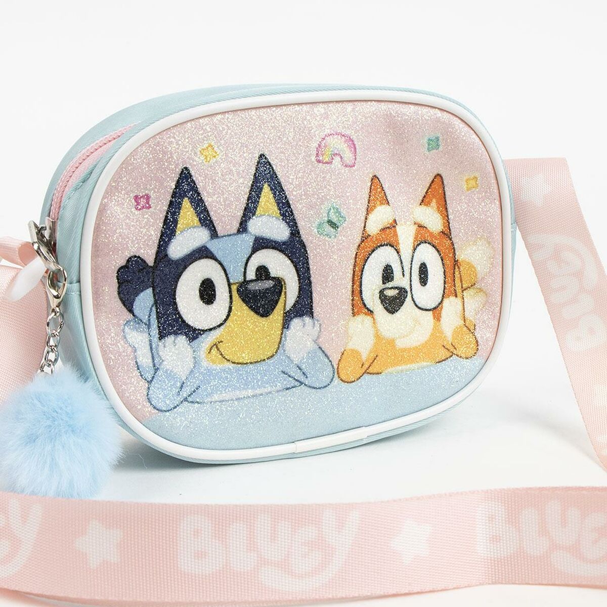 Geantă Bandulieră Bluey Roz 14,5 x 10,5 x 4,0 cm - Bagaje, Genți de mână