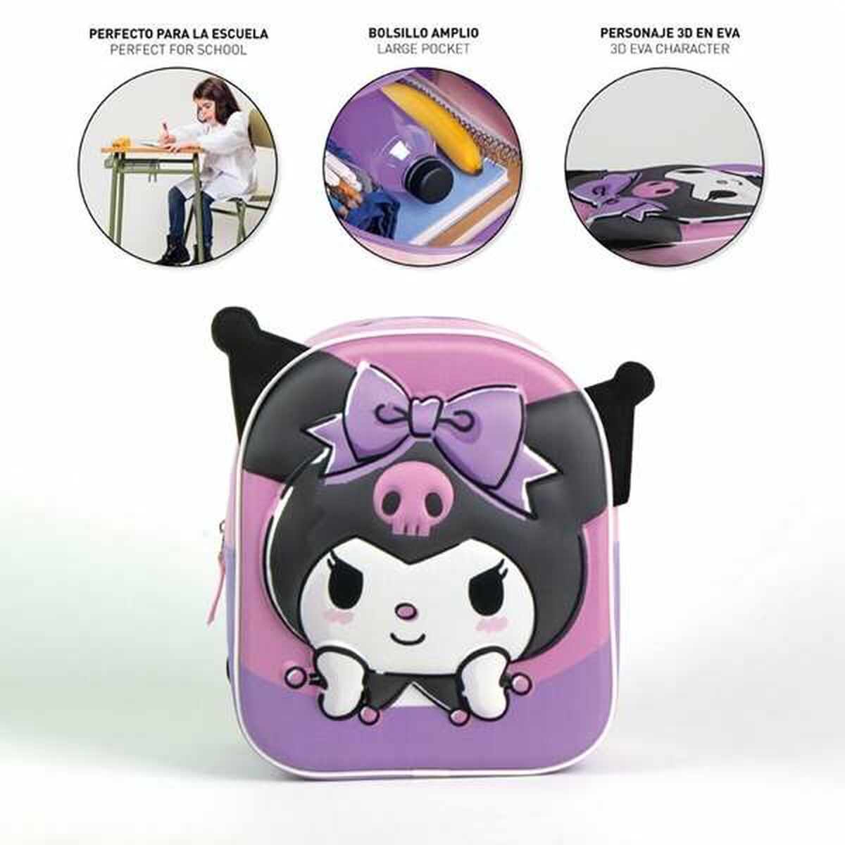 Rucsac pentru Copii Hello Kitty Mov - Birou și papetărie, Material școlar și educațional