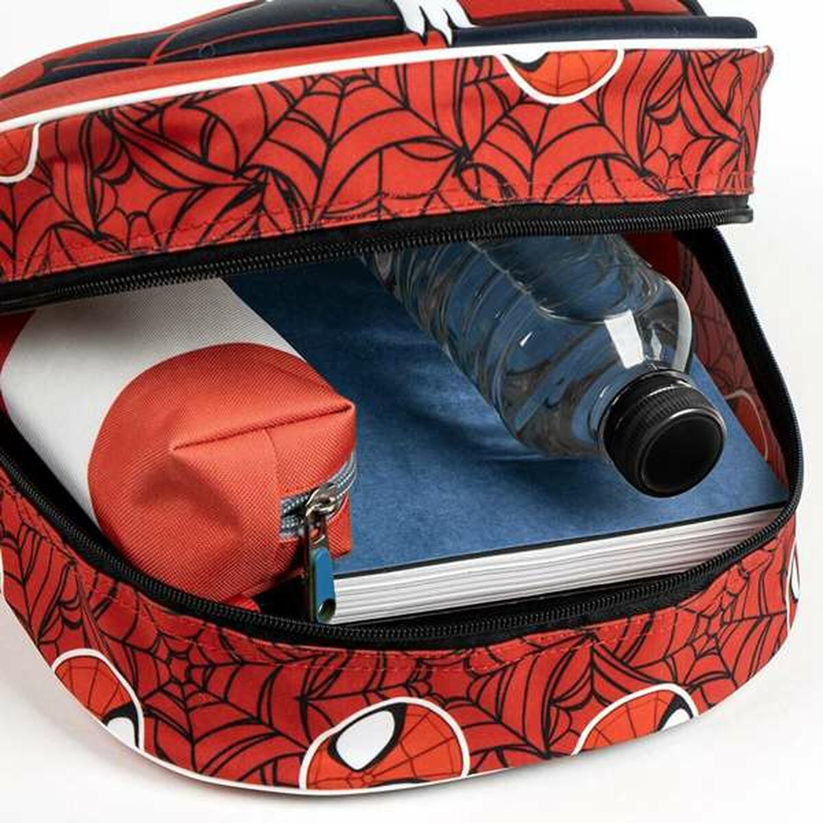 Ghiozdan Spider-Man Roșu 25,0 x 31,0 x 10,0 cm - Birou și papetărie, Material școlar și educațional