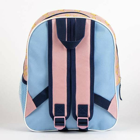 Ghiozdan 3D Bluey Roz 25,0 x 31,0 x 10,0 cm - Birou și papetărie, Material școlar și educațional