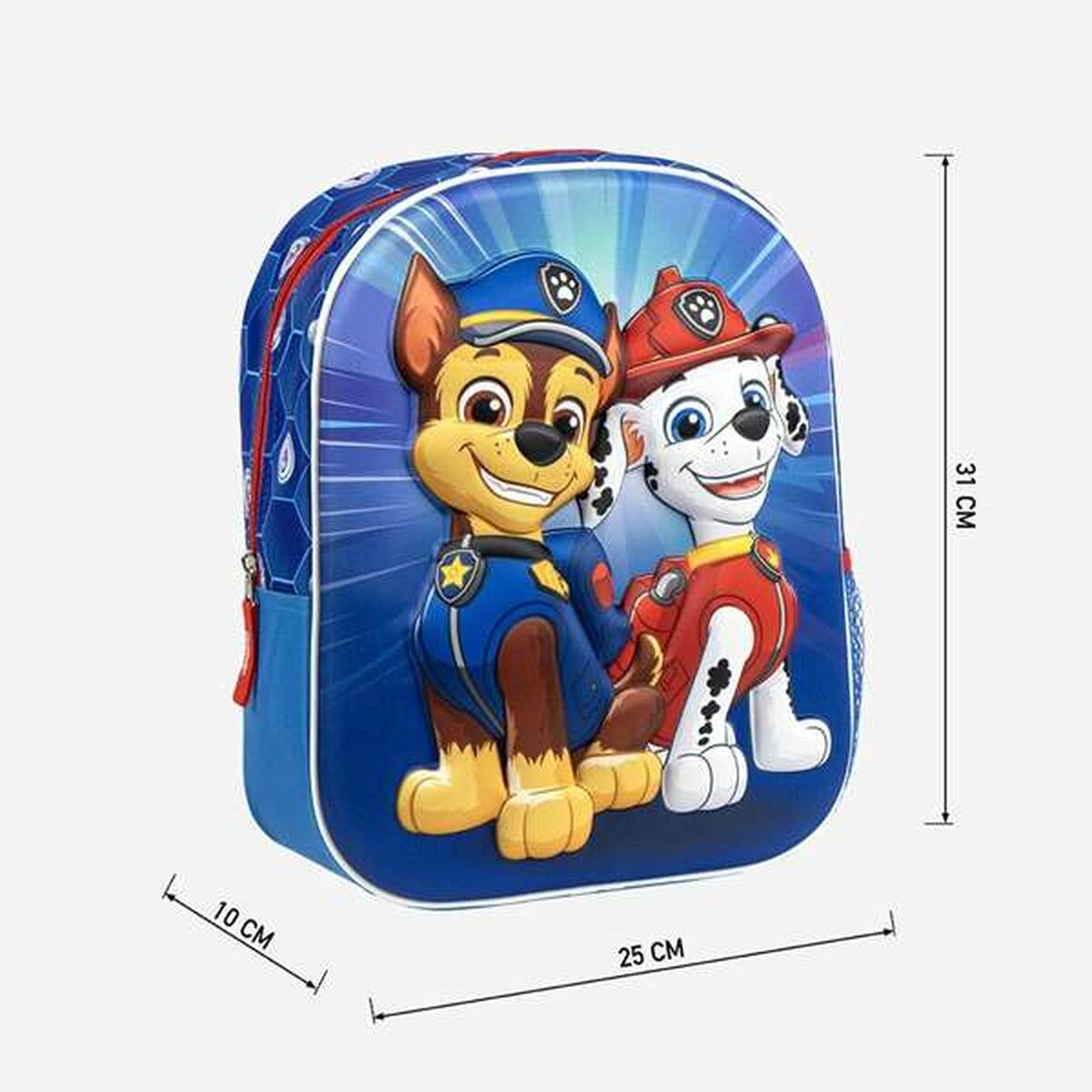 Ghiozdan The Paw Patrol Albastru 25,0 x 31,0 x 10,0 cm - Birou și papetărie, Material școlar și educațional