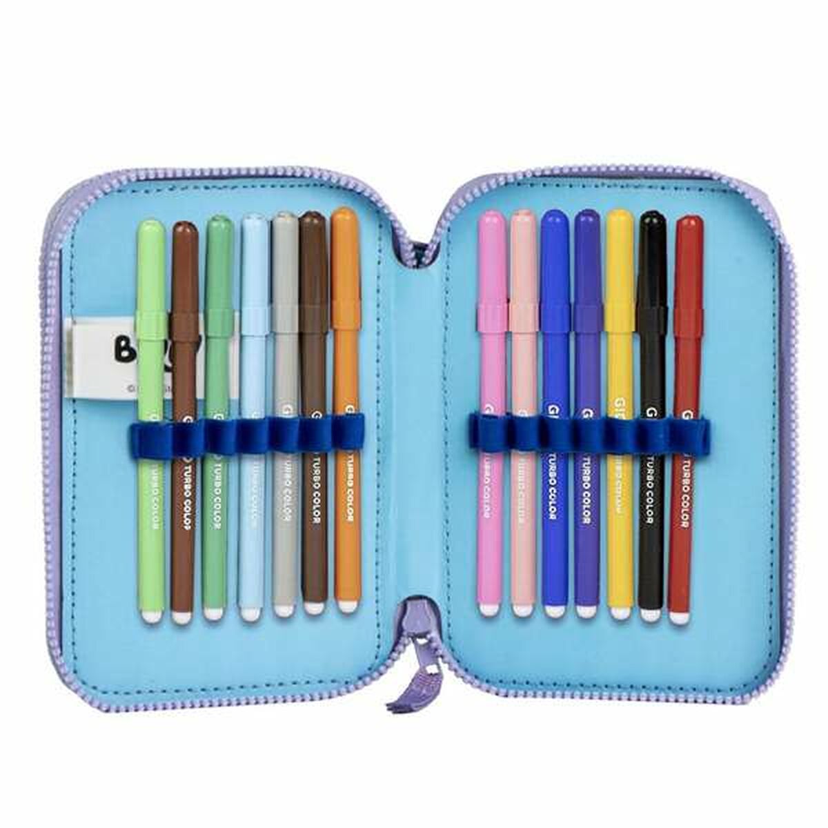 Penar Bluey Albastru deschis Light Blue 12,5 x 19,5 x 4,5 cm - Birou și papetărie, Material școlar și educațional