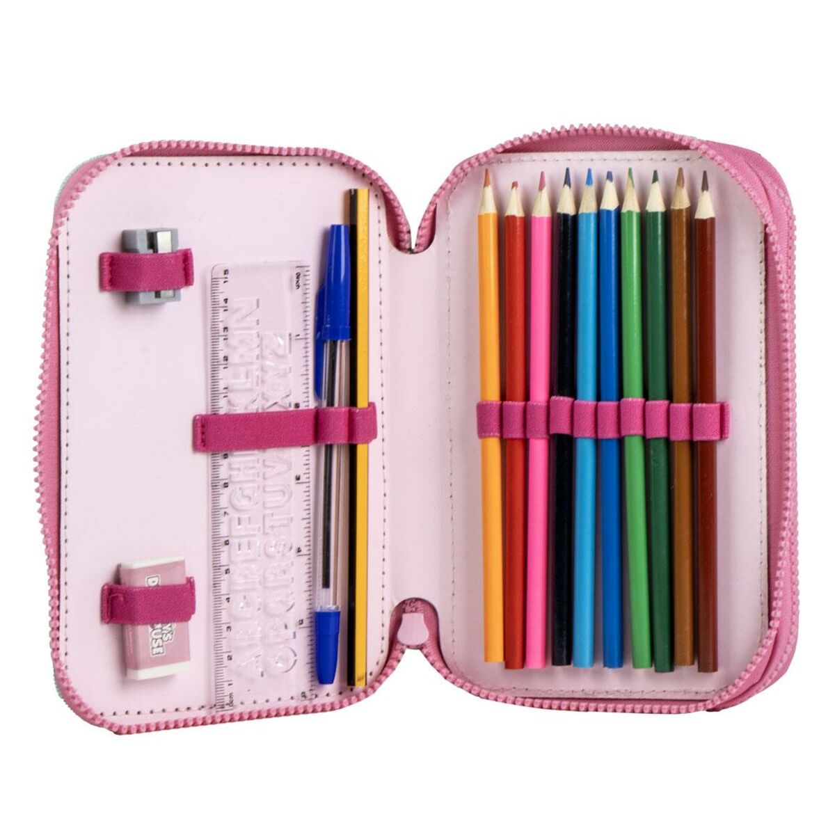 Penar cu Accesorii Gabby's Dollhouse Roz 41 x 58 x 3 cm - Birou și papetărie, Material școlar și educațional