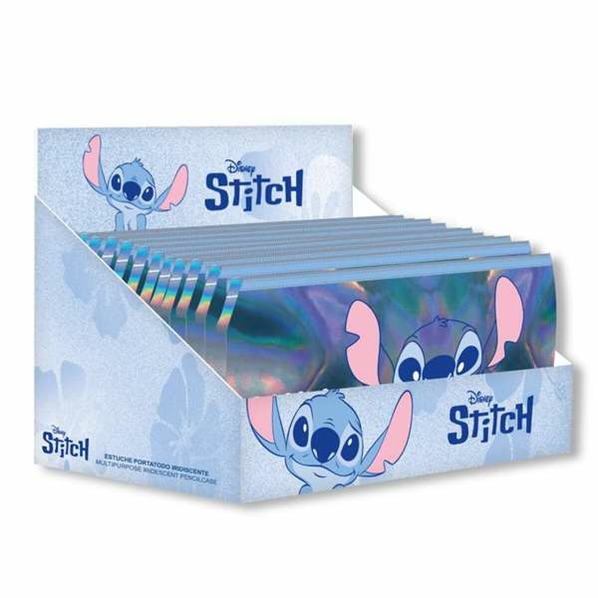 Carcasă Stitch Albastru - Birou și papetărie, Material școlar și educațional