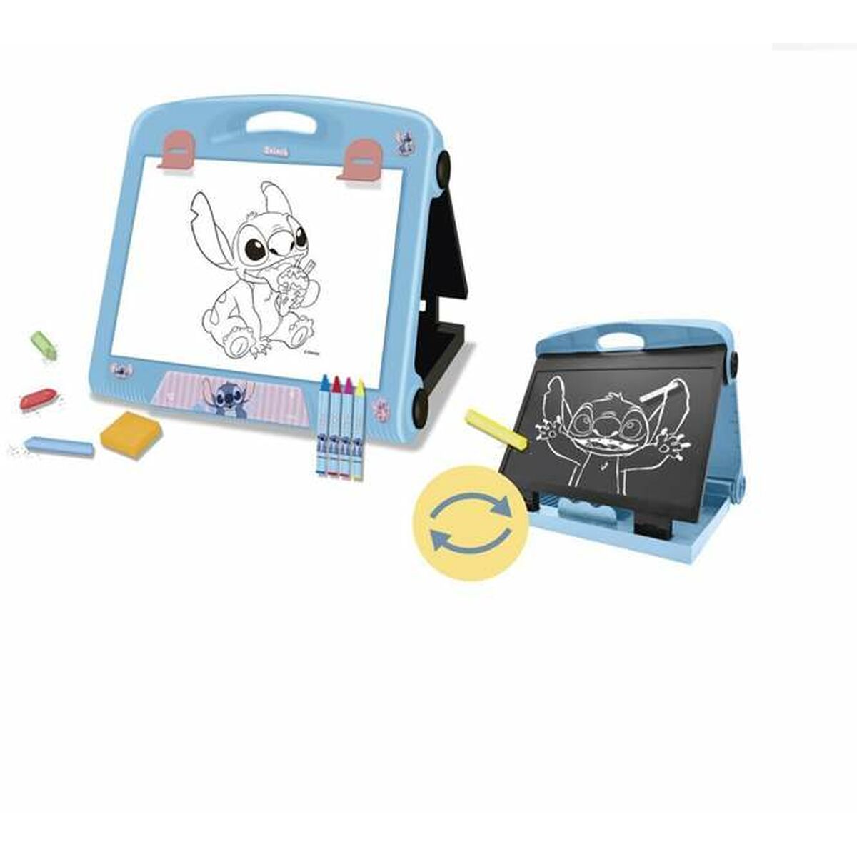 Set pentru desen Stitch Albastru - Jucarii si jocuri, Activități creative