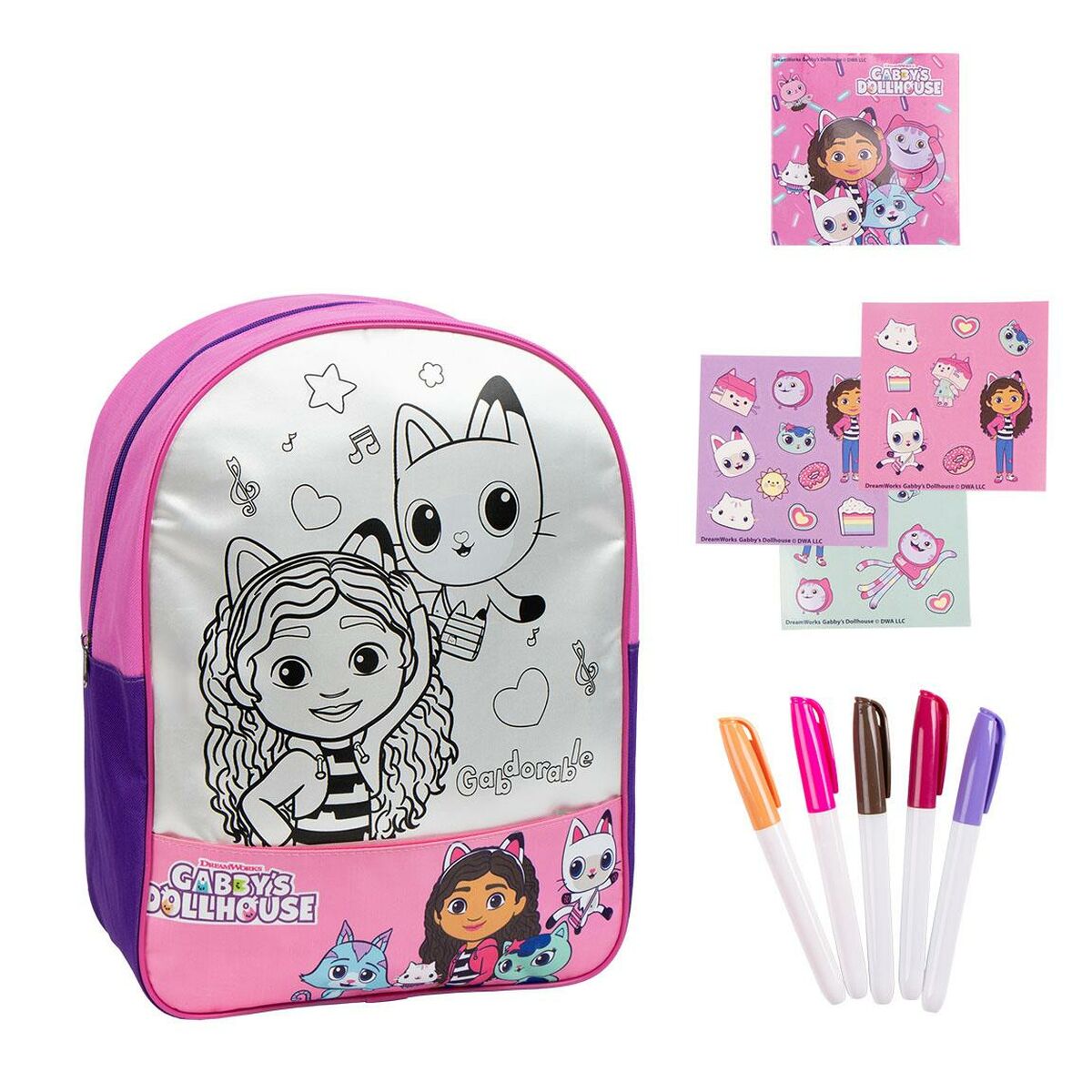 Set pentru desen Gabby's Dollhouse - Birou și papetărie, Arte și Meserii