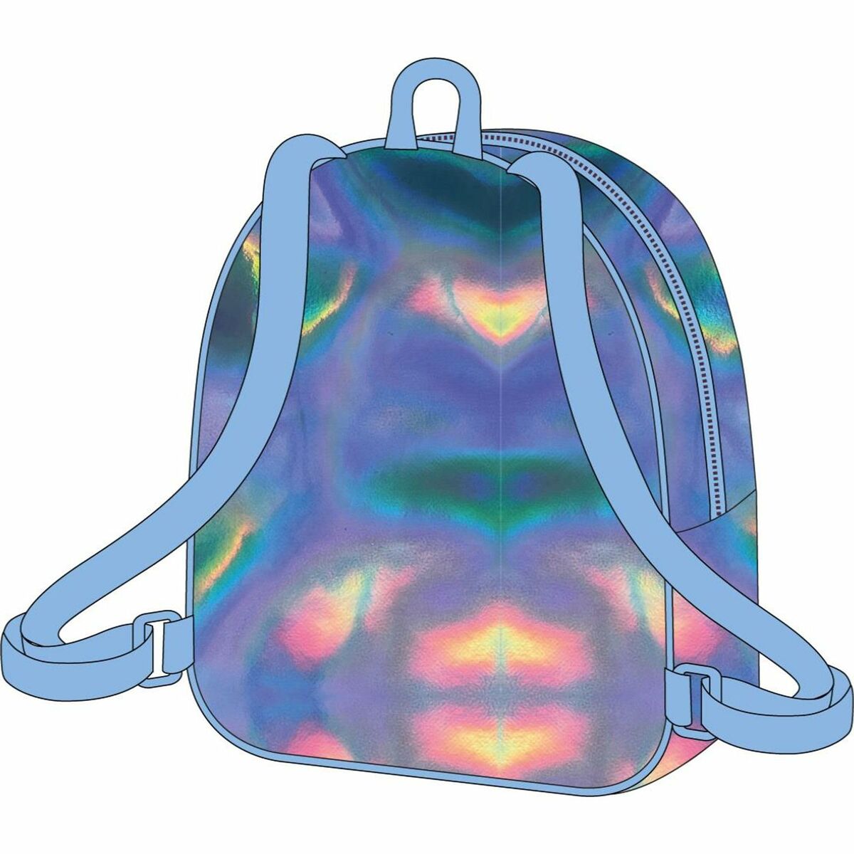 Ghiozdan Stitch Albastru - Birou și papetărie, Material școlar și educațional