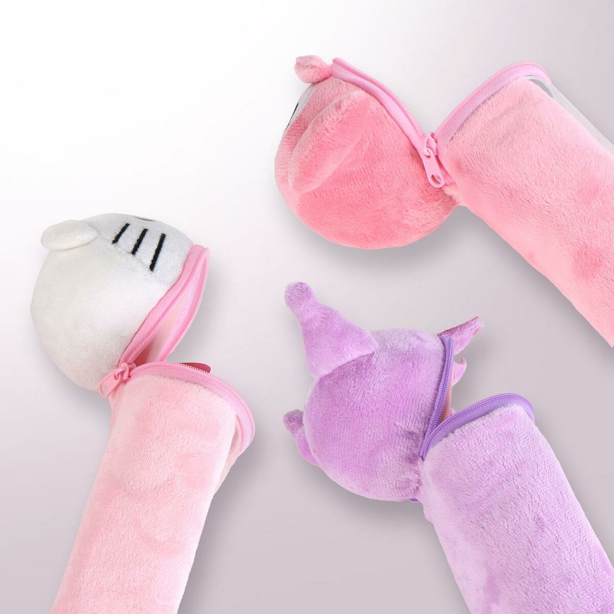 Penar cu Accesorii Hello Kitty Roz deschis - Birou și papetărie, Material școlar și educațional