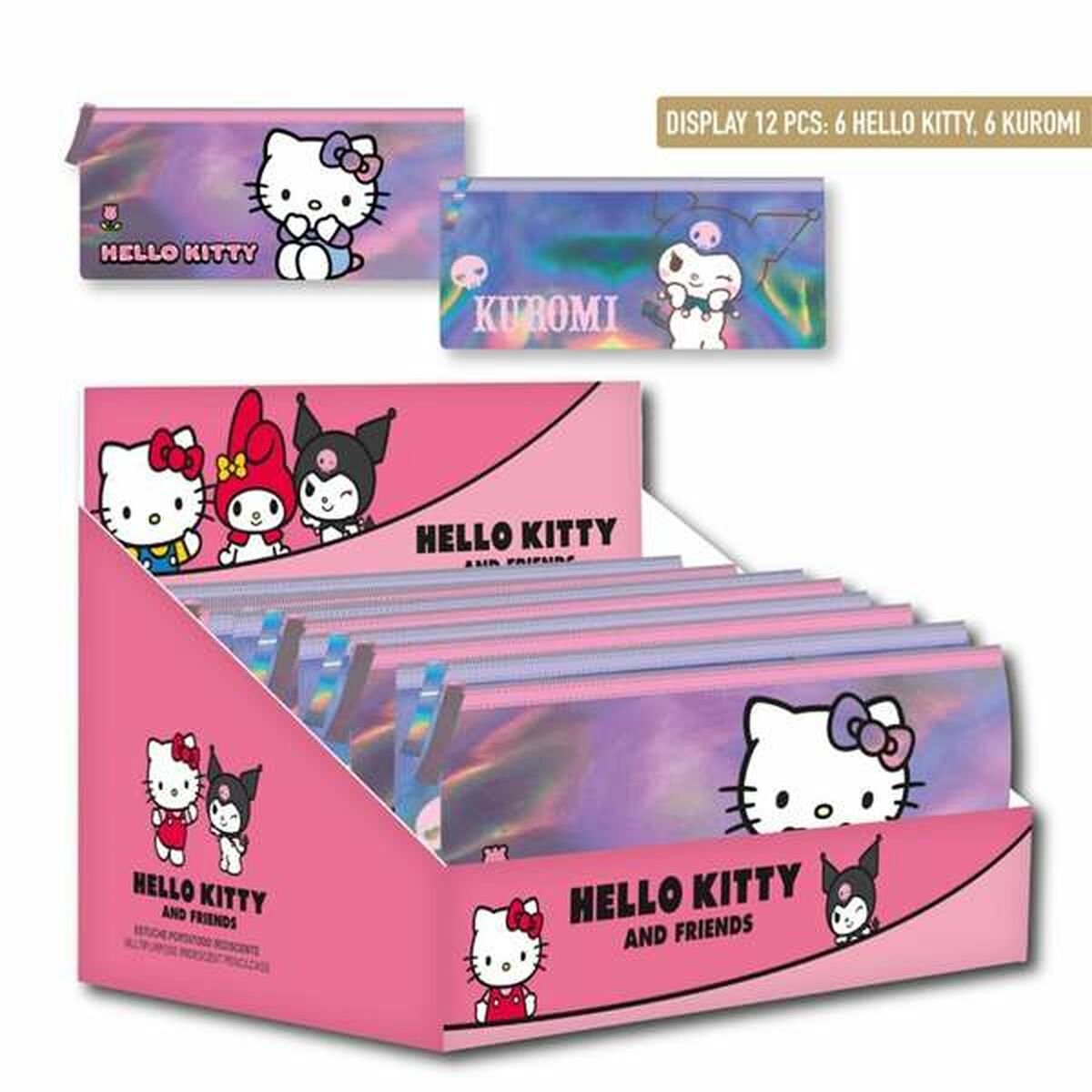 Geantă Universală Hello Kitty Roz - Birou și papetărie, Material școlar și educațional