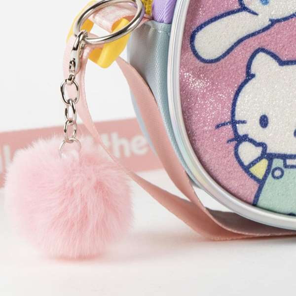 Geantă Bandulieră Hello Kitty Roz 14,5 x 10,5 x 4 cm - Bagaje, Genți de mână