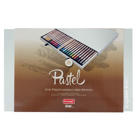 Creion pastel Bruynzeel Design 24 Piese Carcasă Multicolor - Birou și papetărie, Arte și Meserii