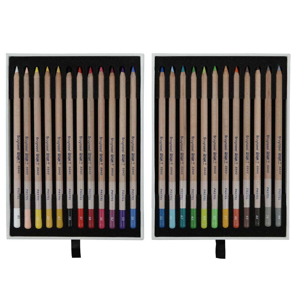 Creion pastel Bruynzeel Design 24 Piese Carcasă Multicolor - Birou și papetărie, Arte și Meserii