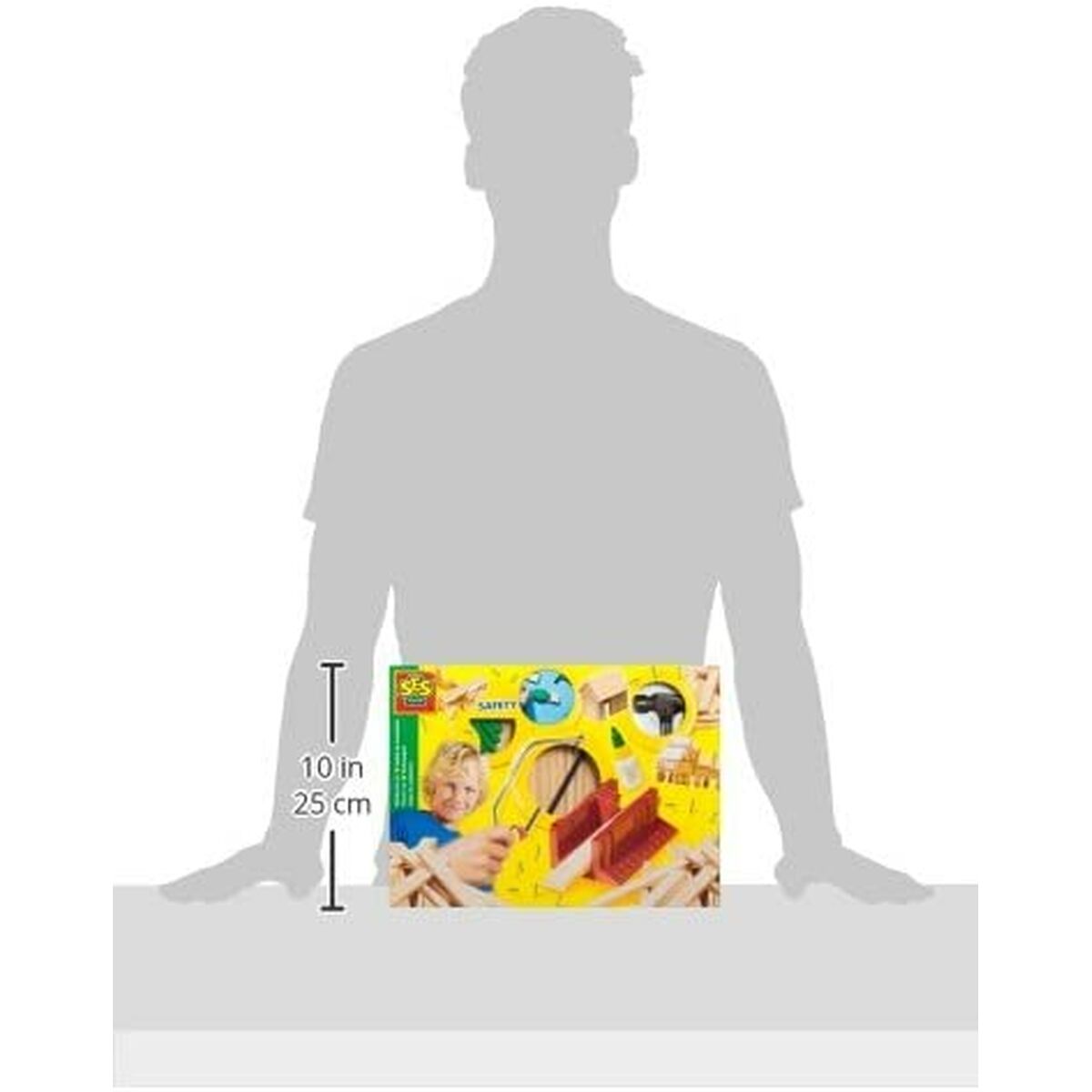 Joc din lemn SES Creative Joinery workshop Lemn (29 Piese) (1 Piese) - Jucarii si jocuri, Activități creative