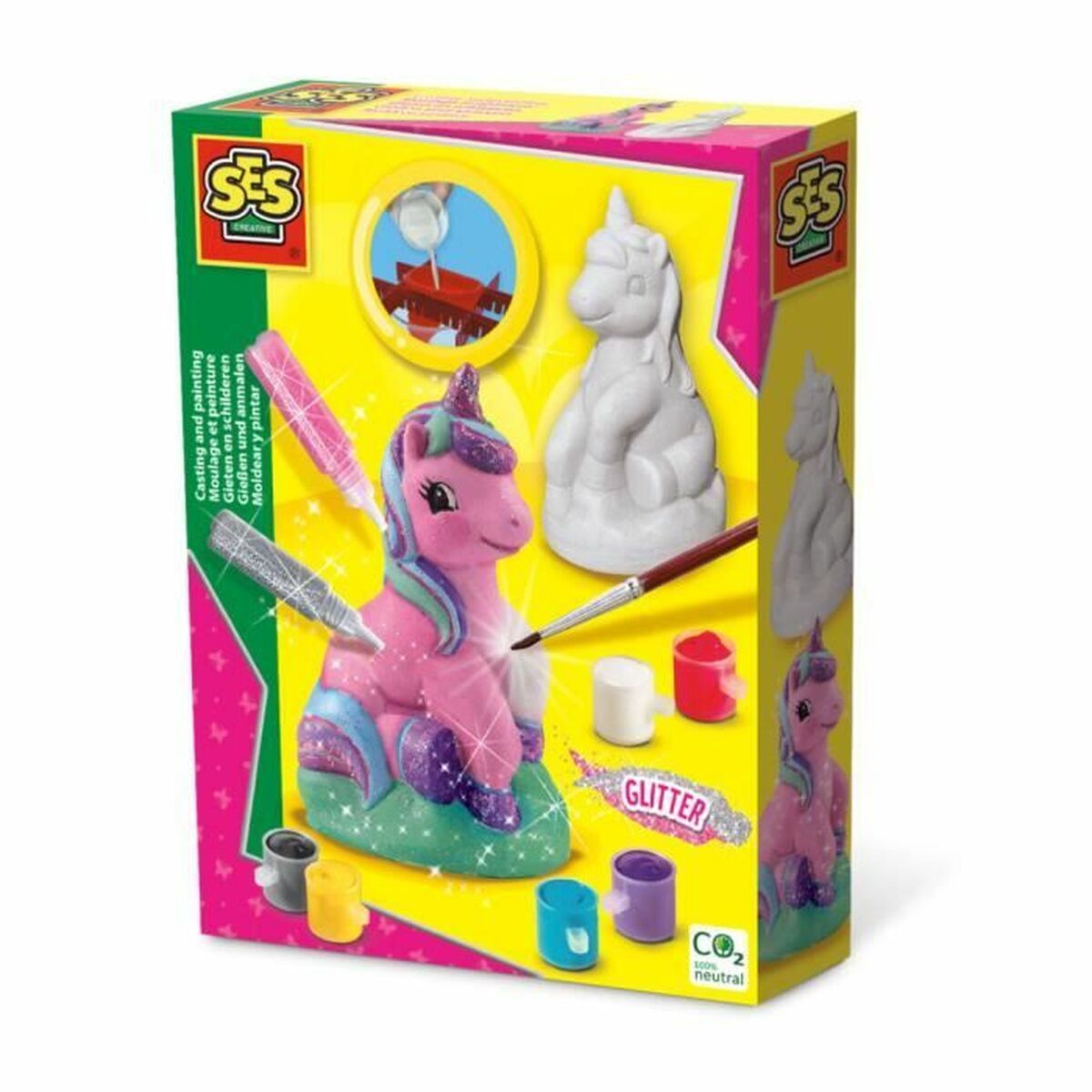Set pentru desen SES Creative Unicorn - Birou și papetărie, Arte și Meserii