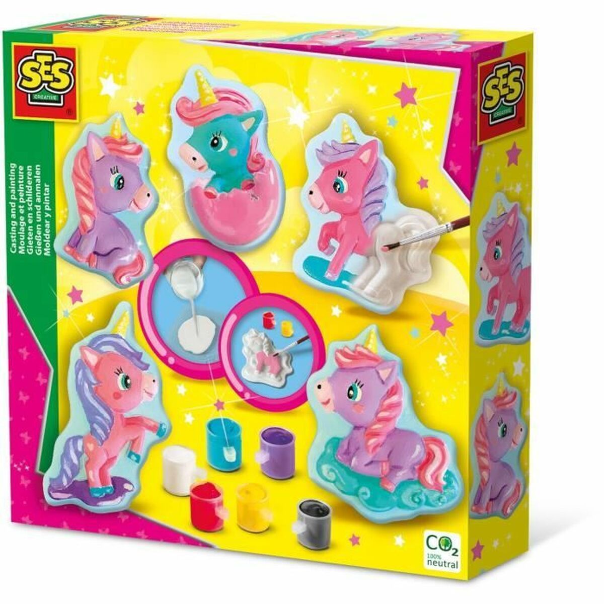Set pentru desen SES Creative Baby unicorns - Birou și papetărie, Arte și Meserii