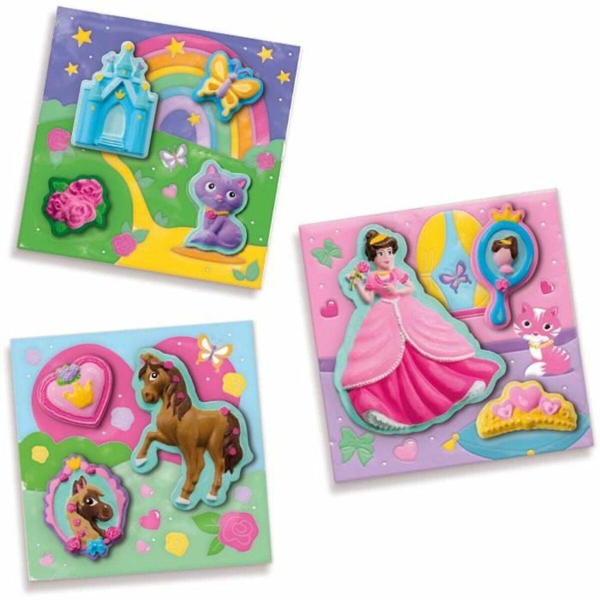 Set pentru desen SES Creative Casting and painting - Birou și papetărie, Arte și Meserii