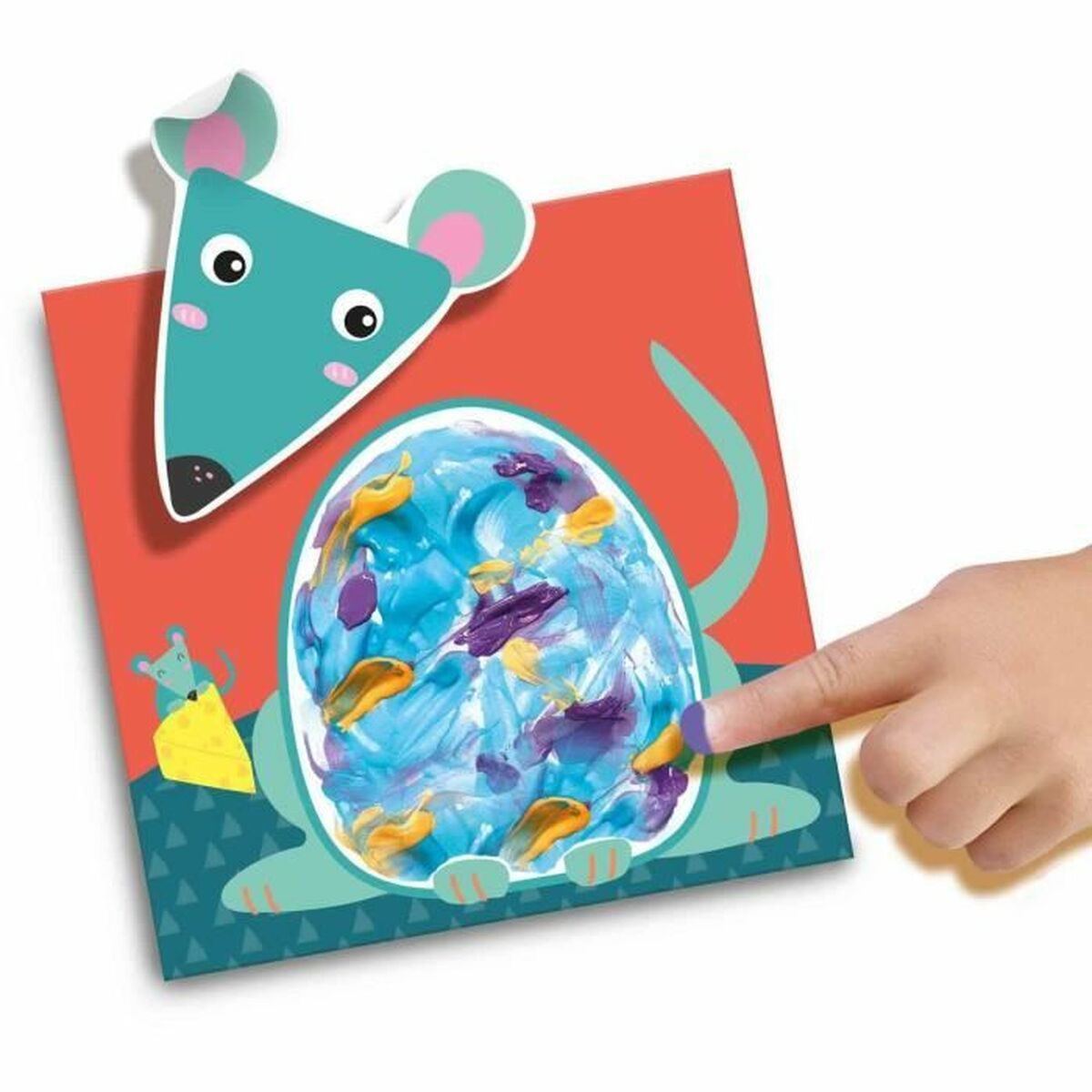 Set pentru desen SES Creative Finger painting - Birou și papetărie, Arte și Meserii