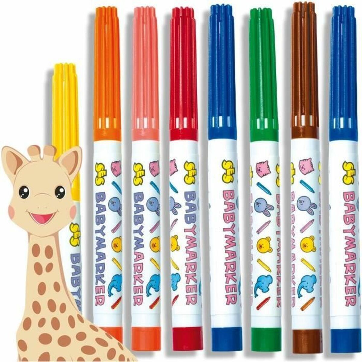 Set de Carioci babies SES Creative SOPHIE LA GIRAFE Multicolor - Jucarii si jocuri, Activități creative