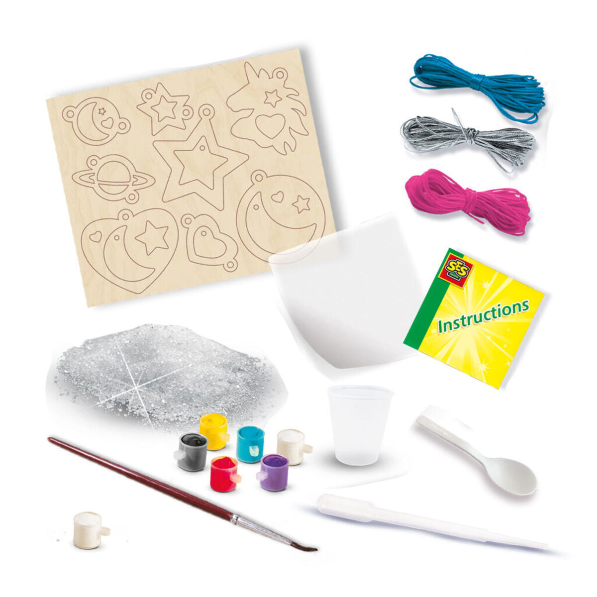 Mărgele SES Creative Crystal Galaxy Jewellery - Jucarii si jocuri, Activități creative