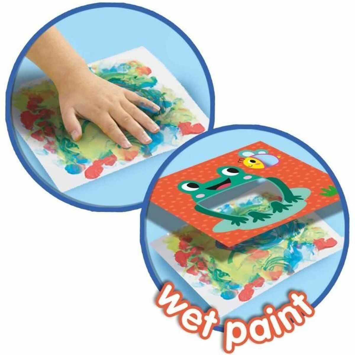 Set pentru desen SES Creative Eco Finger Paint Cards - Birou și papetărie, Arte și Meserii