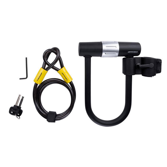 Cablu cu lacăt Dunlop Negru - Sport și în aer liber, Ciclism