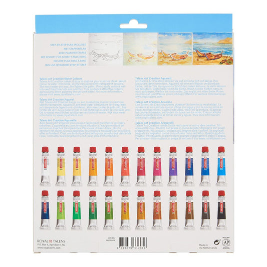 Acuarele Talens Art Creation 24 Piese Multicolor 12 ml (24 Unități) - Birou și papetărie, Arte și Meserii