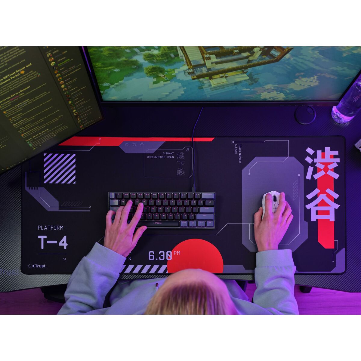 Covoraș Gaming Trust 25716 Negru - Electronică, Joc video