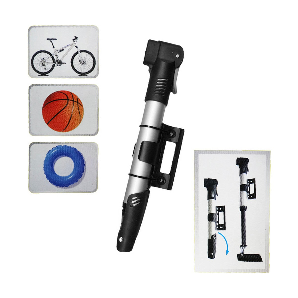 Pompă de aer Bensontools Bicicletă - Sport și în aer liber, Ciclism