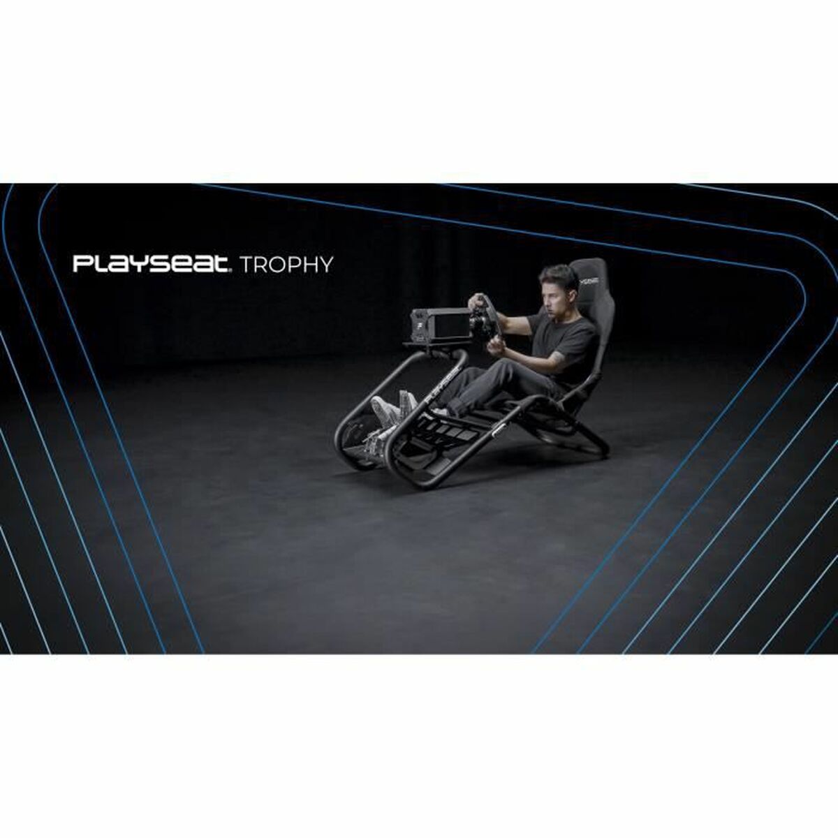 Scaun Gaming Playseat Trophy 140 x 58 x 100 cm Negru - Acasă și bucătărie, Mobilă