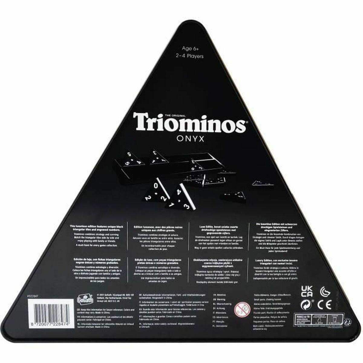 Domino Goliath Triominos Onyx - Jucarii si jocuri, Jocuri și accesorii