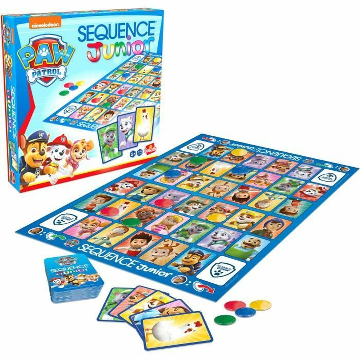 Joc de Masă Goliath Junior Paw Patrol Sequence - Jucarii si jocuri, Jocuri și accesorii