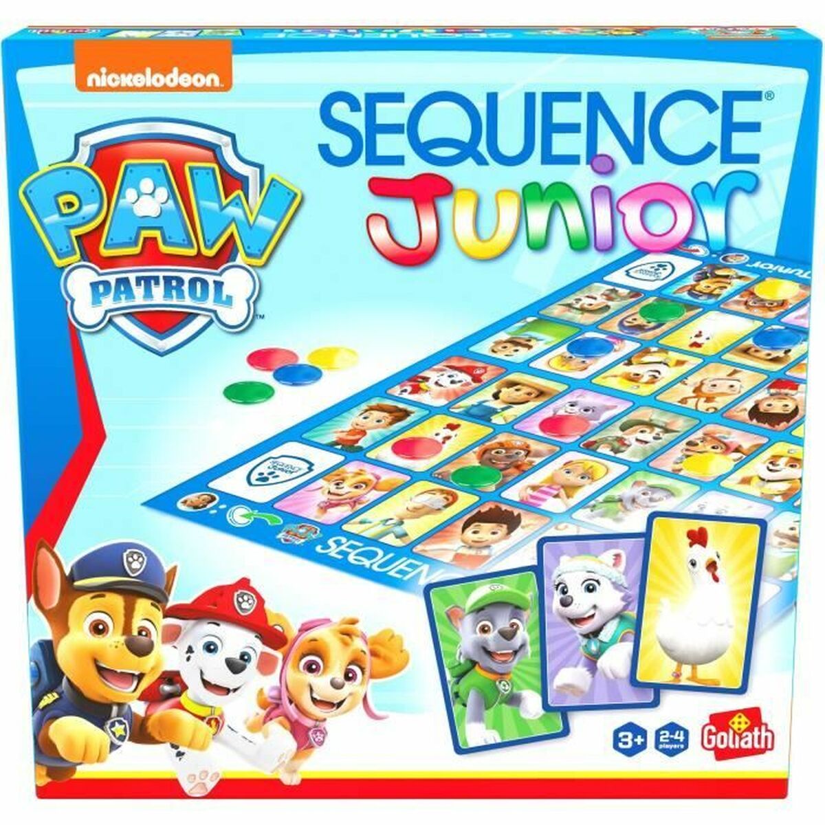 Joc de Masă Goliath Junior Paw Patrol Sequence - Jucarii si jocuri, Jocuri și accesorii