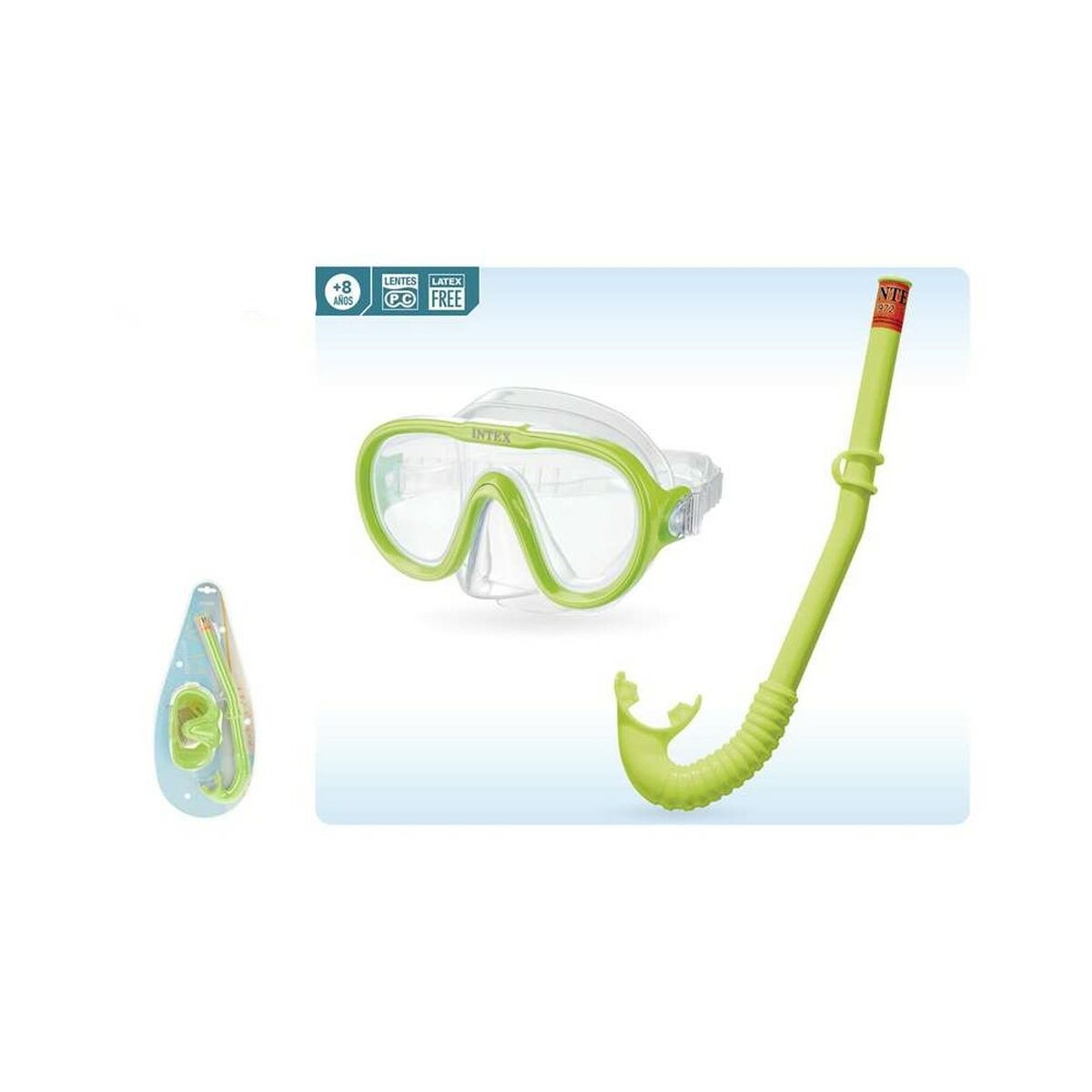 Ochelari de Scufundare cu Tub pentru Copii Intex 55642 - Sport și în aer liber, Sporturi acvatice