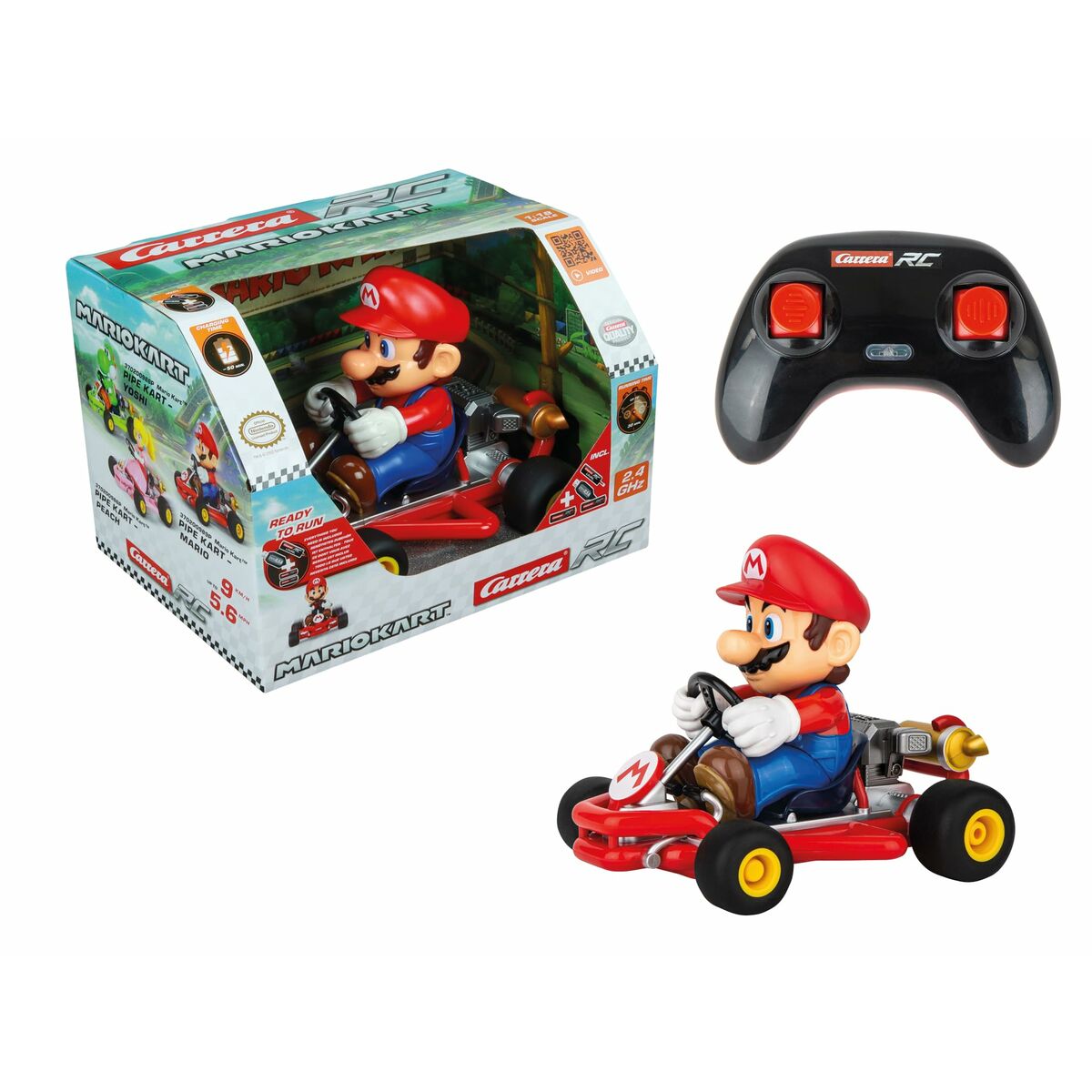 Mașină Radio Control Carrera Mario Kart 1:18 2,4 GHz - Jucarii si jocuri, Vehicule