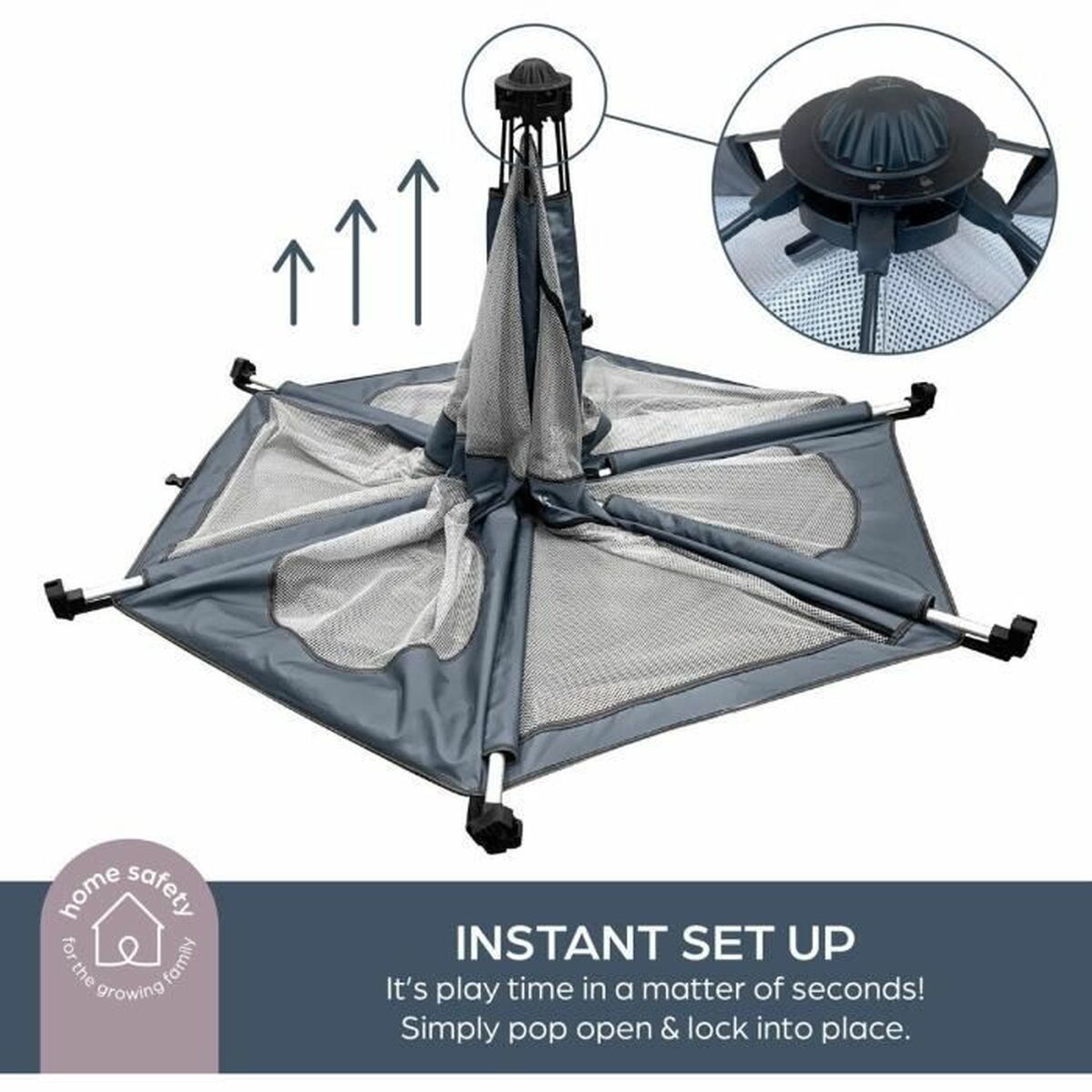 Loc de joacă Dreambaby - Bebelus, Dormitor