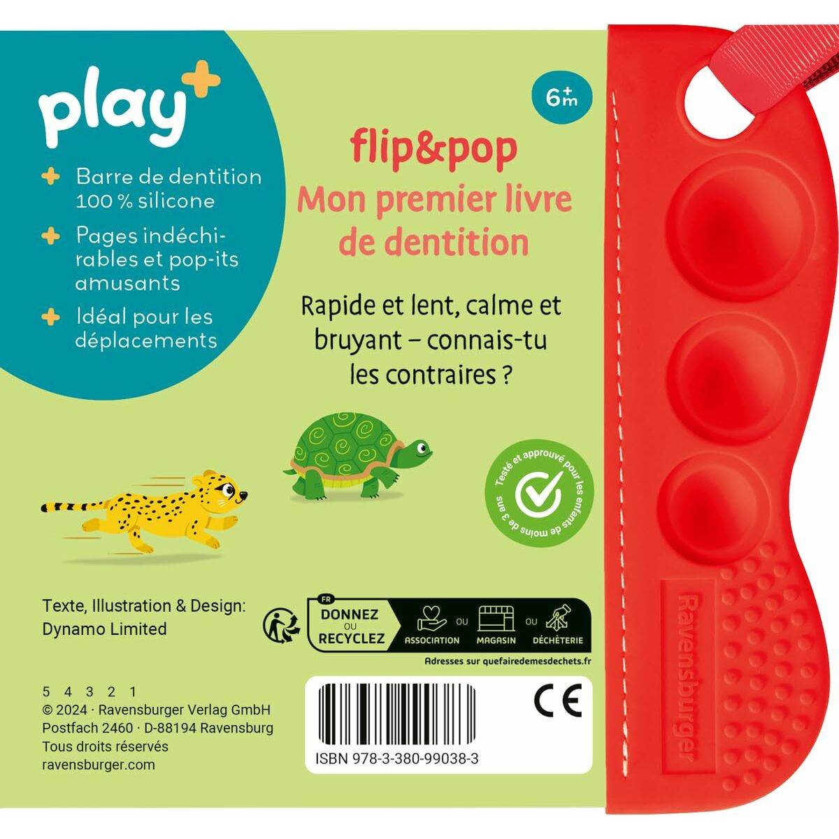 Prima Mea Carte Muzicală Ravensburger Flip & pop - Opposites - Bebelus, Jucăriile copilăriei timpurii