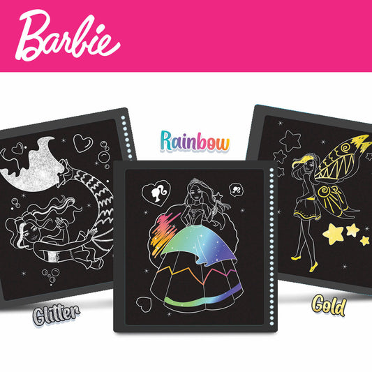 Set pentru desen Barbie (12 Piese) (12 Unități) - Birou și papetărie, Arte și Meserii