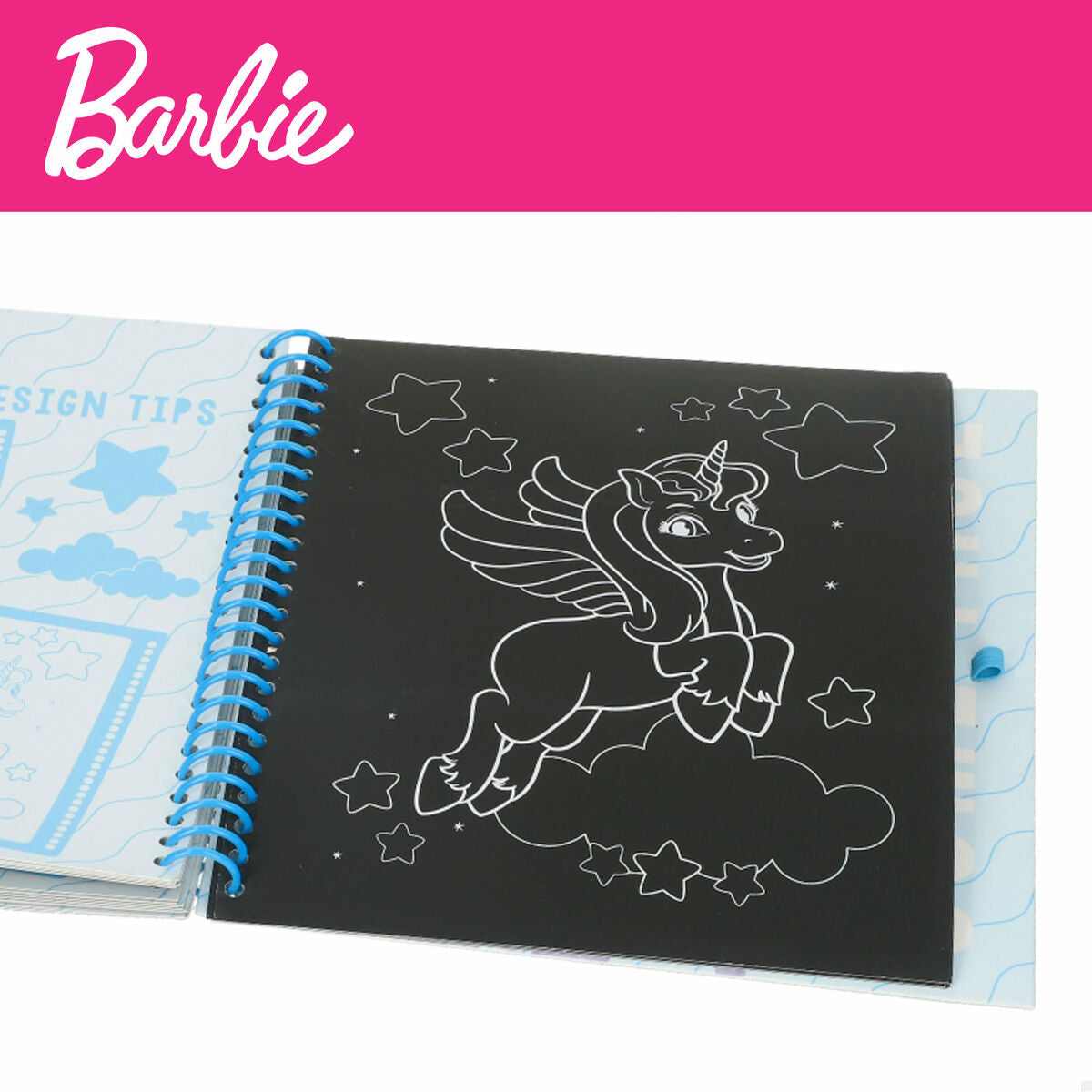 Set pentru desen Barbie (12 Piese) (12 Unități) - Birou și papetărie, Arte și Meserii