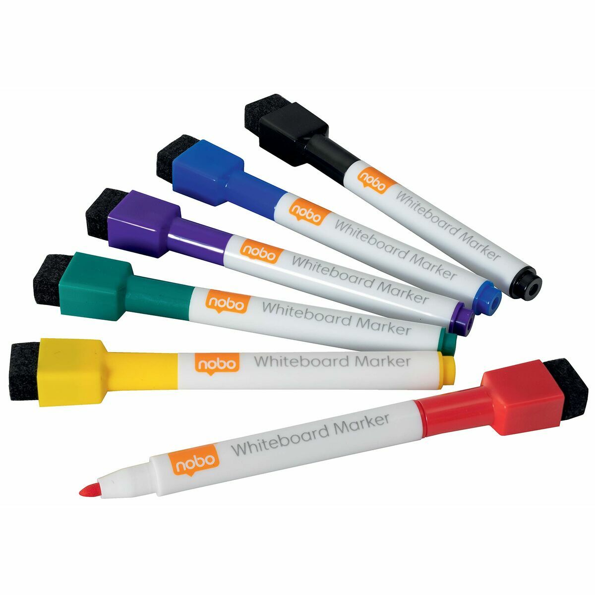 Marker pentru tablă albă Nobo (6 Unități) - Birou și papetărie, Pixuri, creioane și articole de scris
