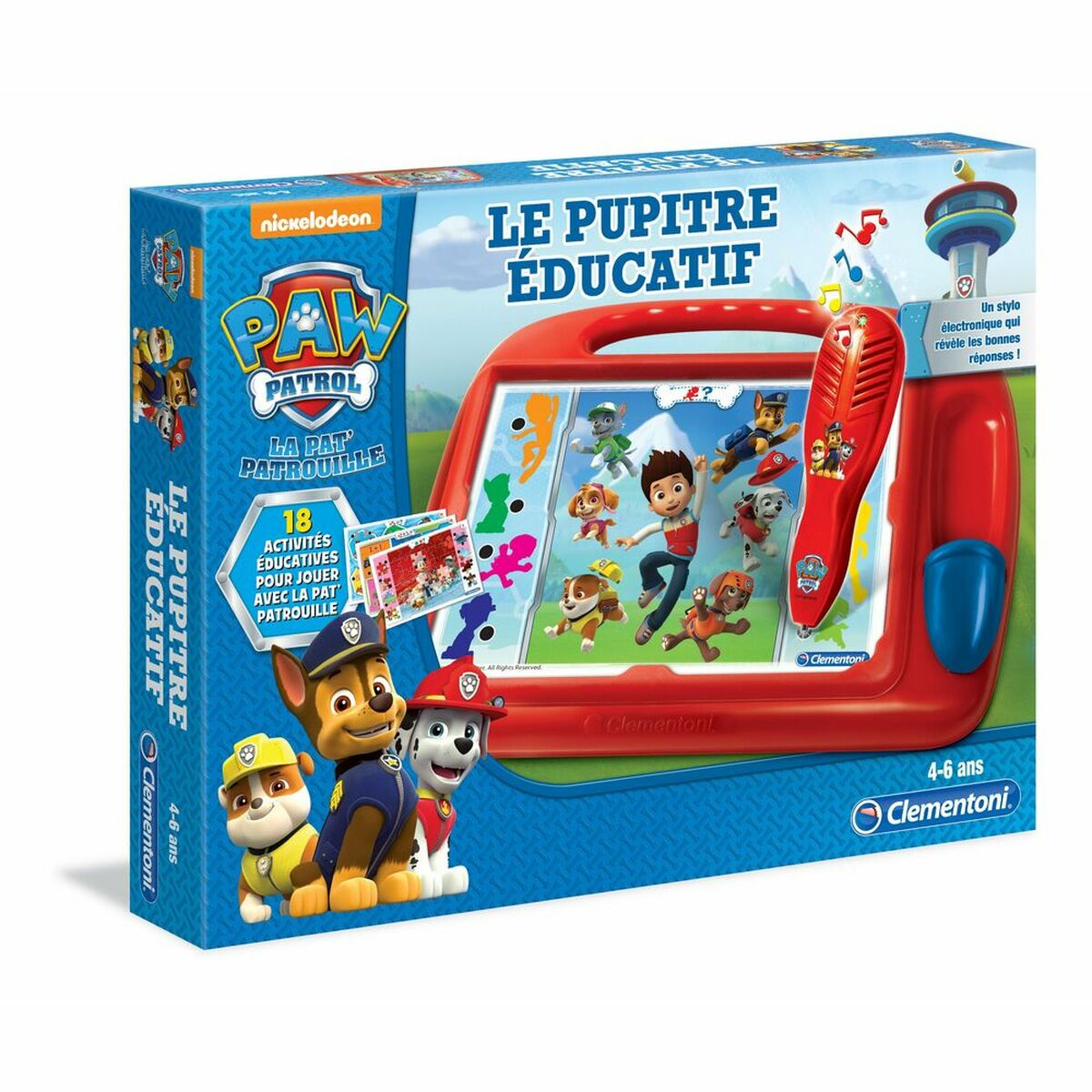 Set de Jocuri de Îndemânare Clementoni Educational Desk Pat Patrouille - Jucarii si jocuri, Jocuri și accesorii