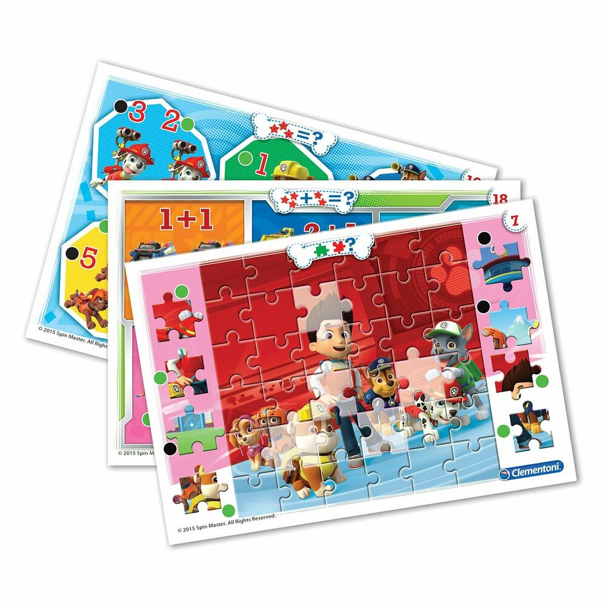 Set de Jocuri de Îndemânare Clementoni Educational Desk Pat Patrouille - Jucarii si jocuri, Jocuri și accesorii