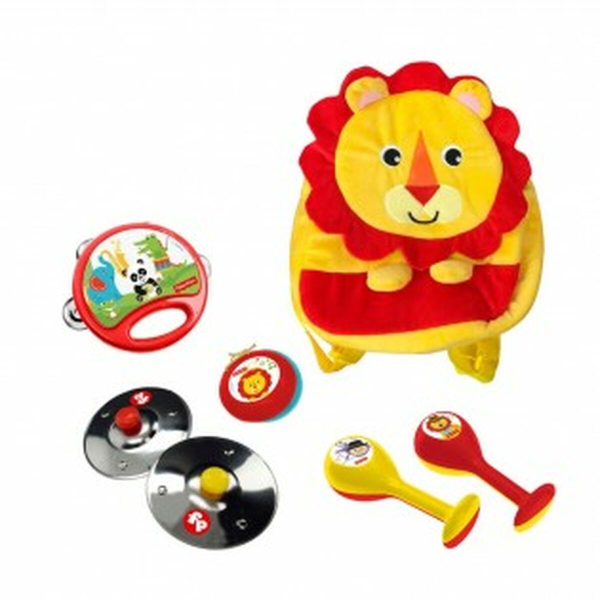 Musical set Fisher Price Leu Rucsac pentru Copii - Jucarii si jocuri, Instrumente muzicale pentru copii