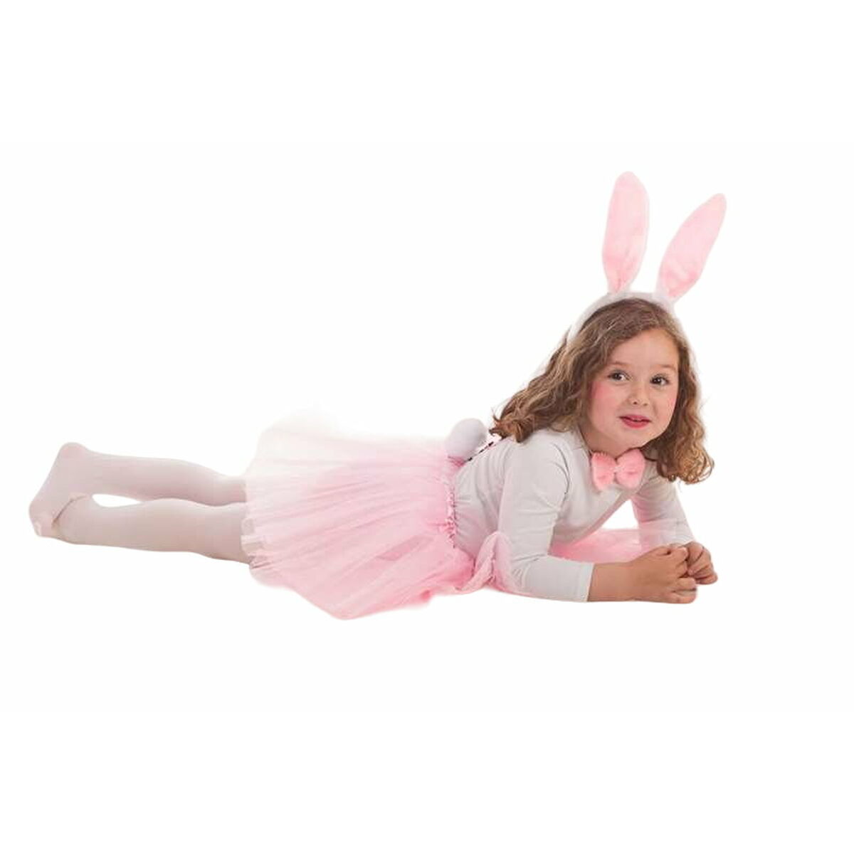 Costum Deghizare pentru Copii Tutu Roz Roz deschis Iepuraș (Femeie) 4 Piese - Jucarii si jocuri, Costume și accesorii