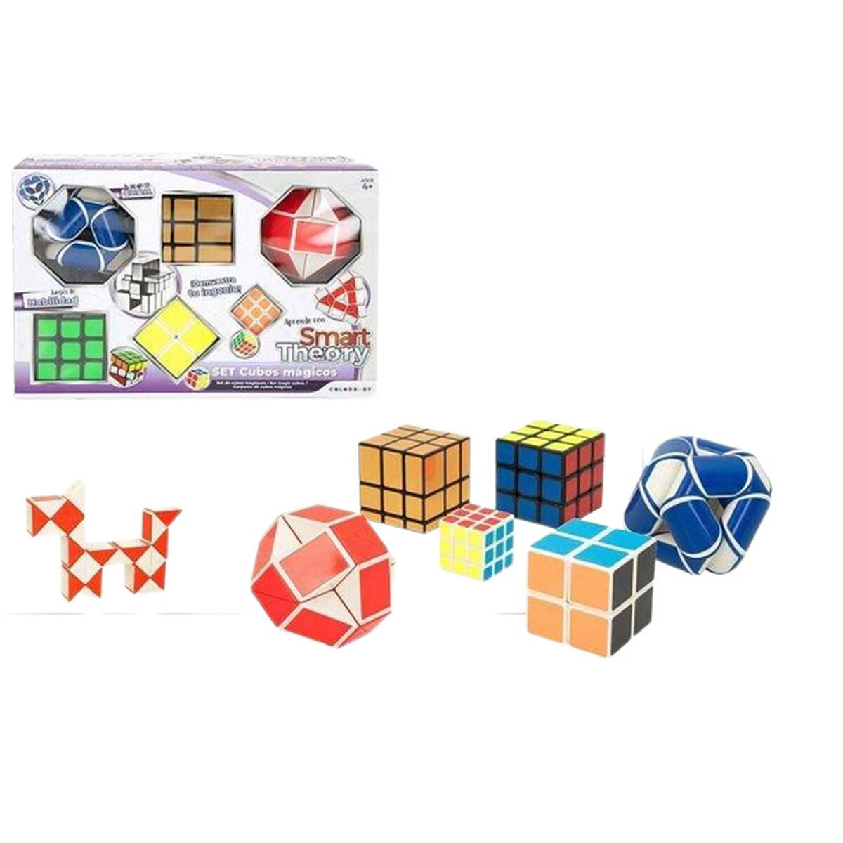 Cub Magic Puzzle Colorbaby Smart Theory 6 Piese - Jucarii si jocuri, Puzzle-uri și puzzle-uri