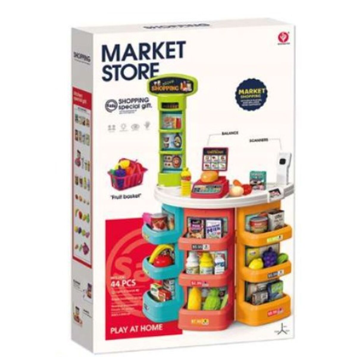 Supermarket de jucării 78 x 51 x 27 cm - Jucarii si jocuri, Imitații de jocuri