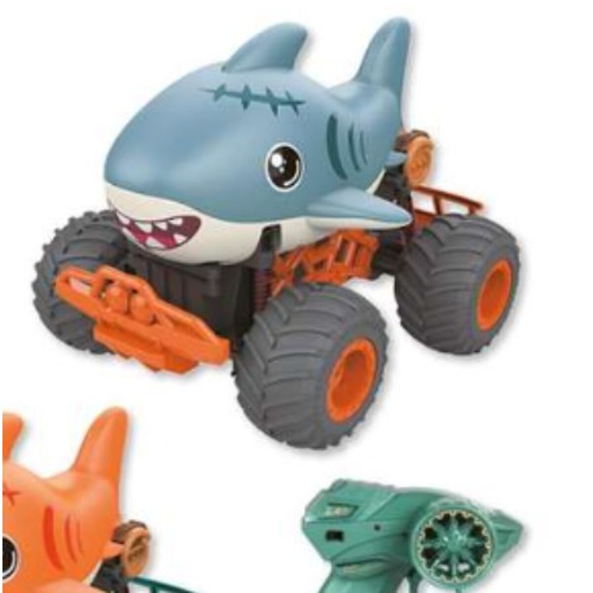 Mașină Radio Control Albastru Portocaliu 23 x 16 x 18 cm Rechin - Jucarii si jocuri, Vehicule