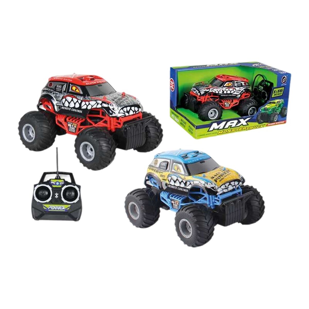 Mașină Radio Control Monster 1:16 22 x 18 x 13 cm - Jucarii si jocuri, Vehicule