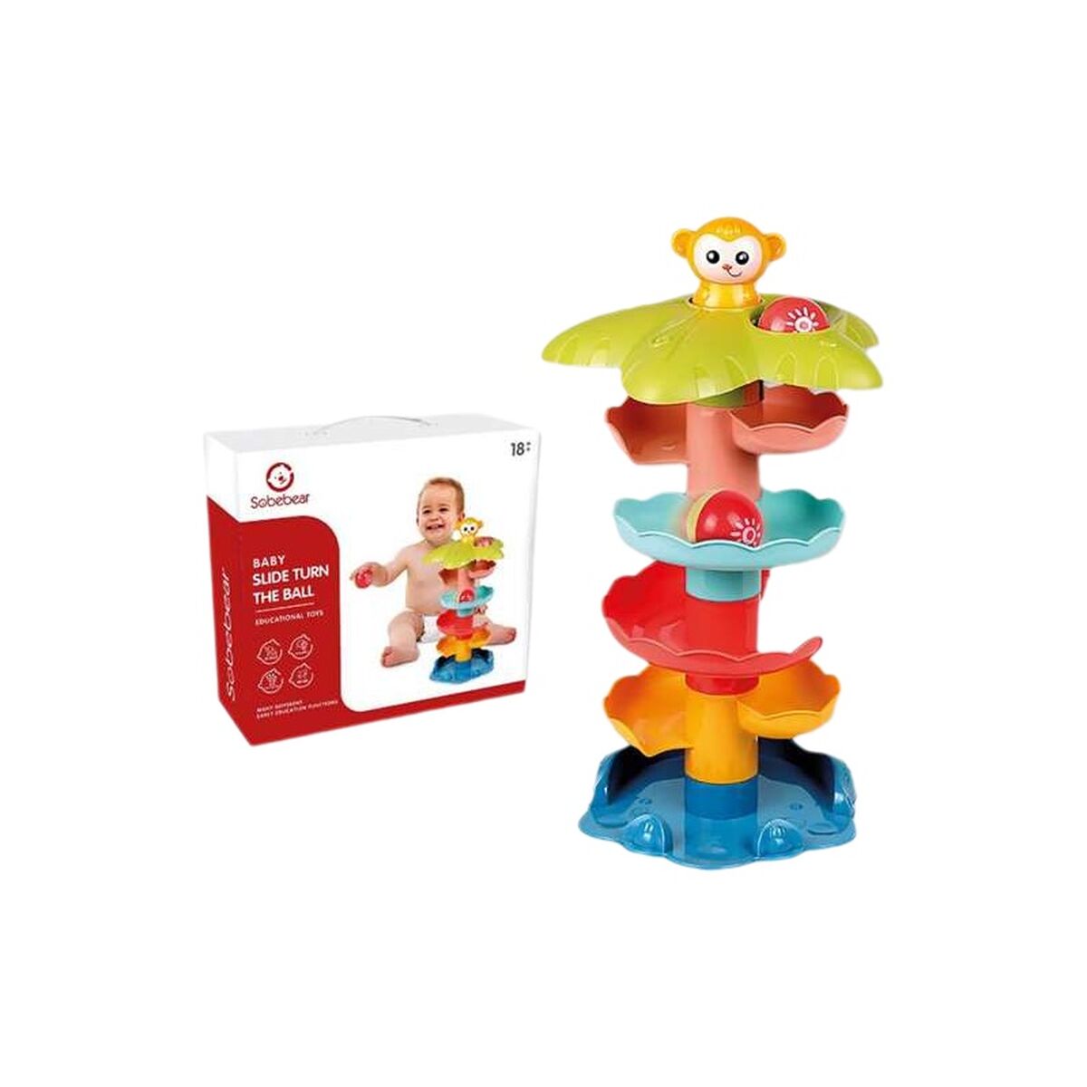 Blocuri Stivuibile 32 x 29 cm - Bebelus, Jucăriile copilăriei timpurii