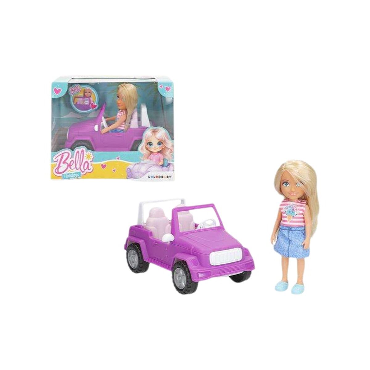 Păpușă Colorbaby Bella 18 x 10 x 14 cm - Jucarii si jocuri, Păpuși și accesorii